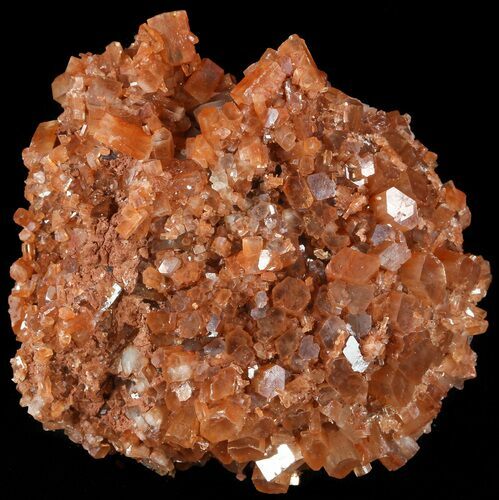 Aragonite Twinned Crystal Cluster - Morocco #49283